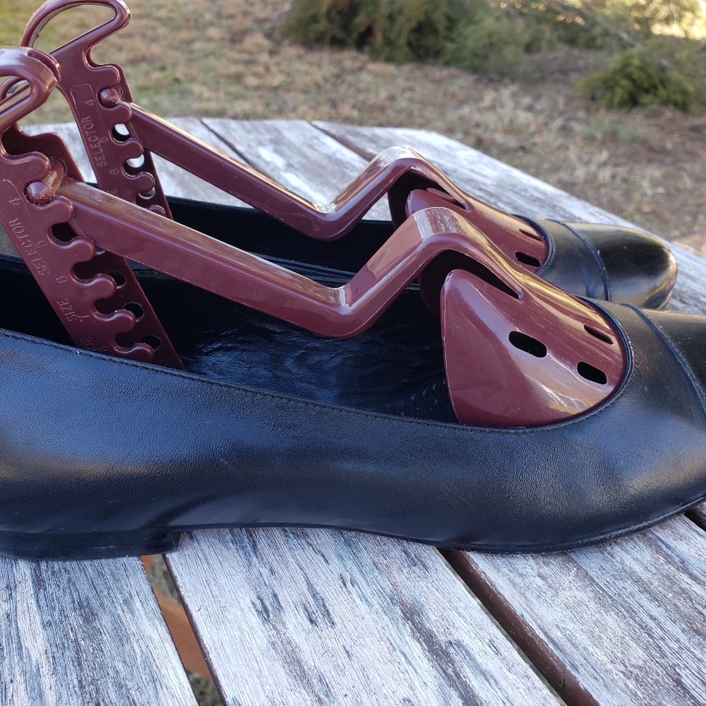 Brooks Brothers Leather Ballet Flats Shoes